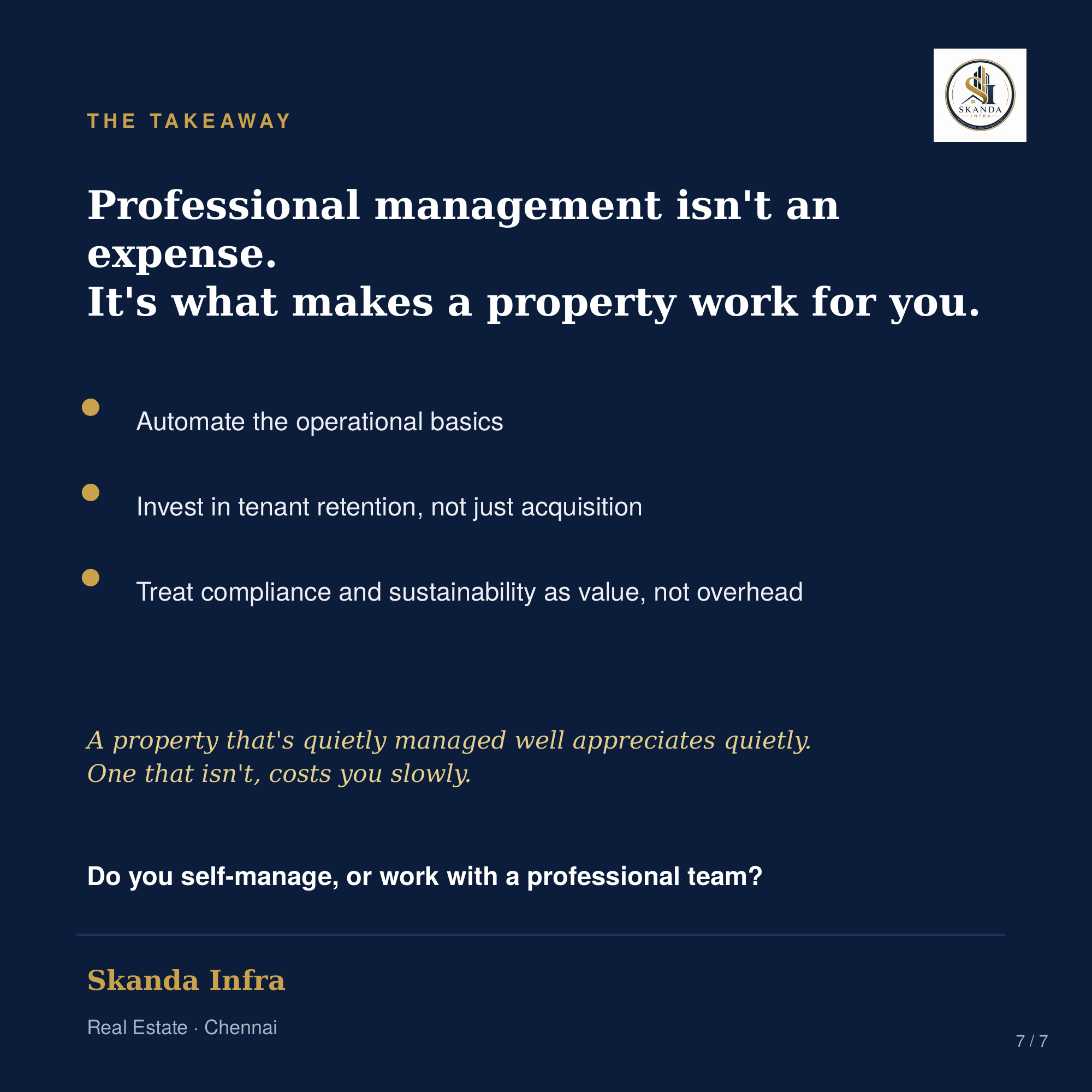 skanda infra property management